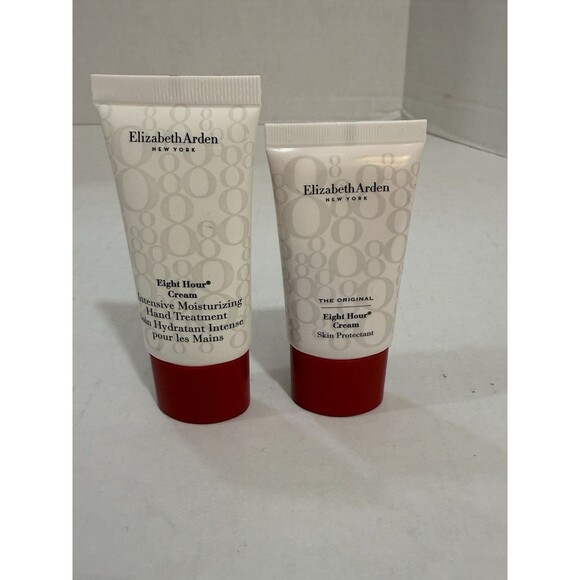Elizabeth Arden 8 Hours Cream Intensive Moisturizing 1 FLOZ & 1 Free 0.5 FLOZ - Picture 1 of 7